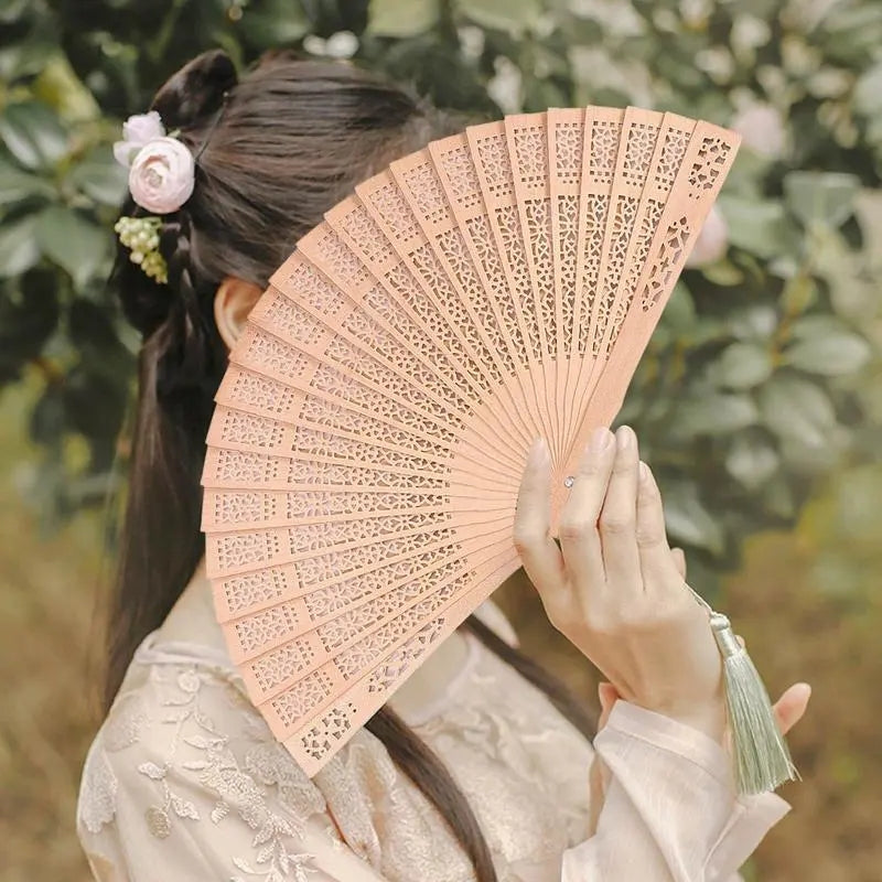 Personalized Custom-made Wooden Hand Fan