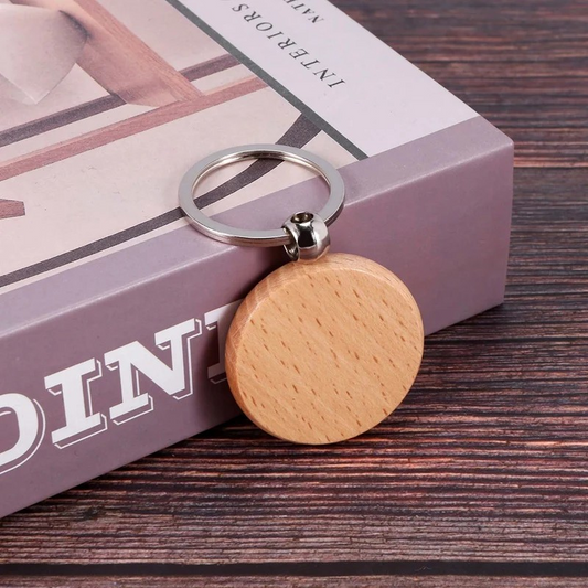 Personalized Custom-made Keychain - Round