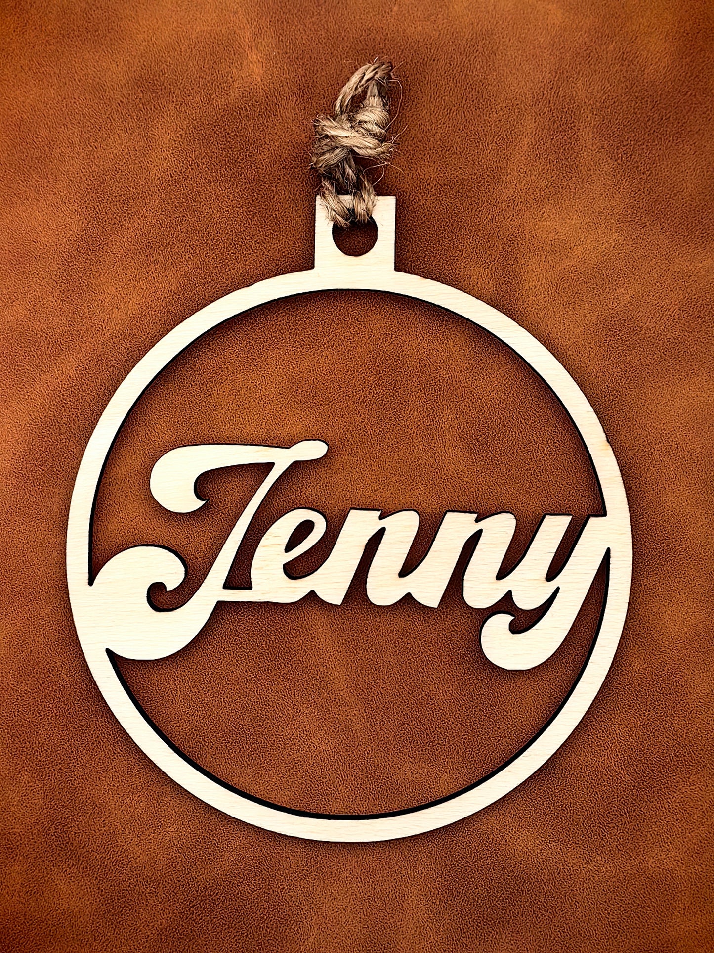 Personalized Custom-made Wooden Ornament Christmas Tree Decoration