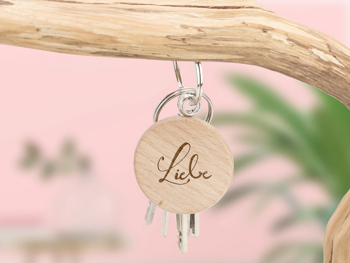 Personalized Custom-made Keychain - Round