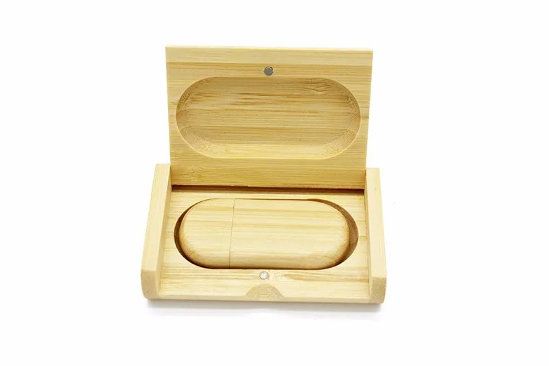 Personalized Custom-made Bamboo Wooden Flash Drive USB 4GB, 32GB